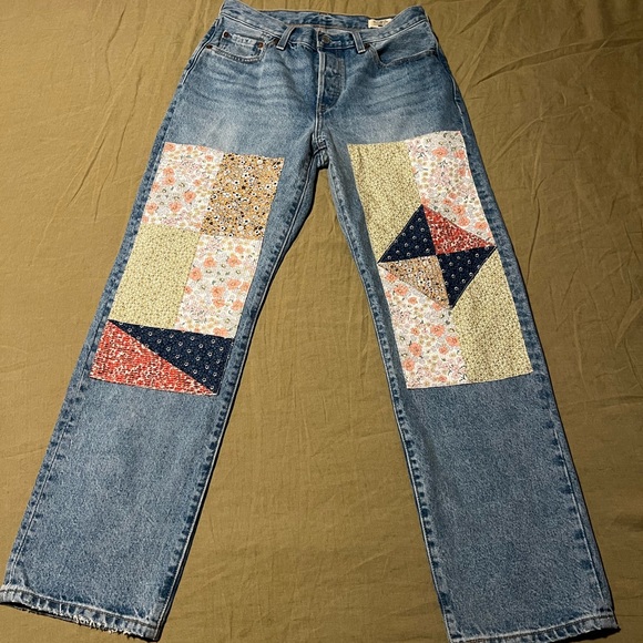 Levi's Denim - Patchwork Levi’s Denim Jeans